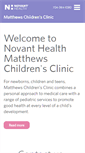 Mobile Screenshot of nhmatthewschildrensclinic.org